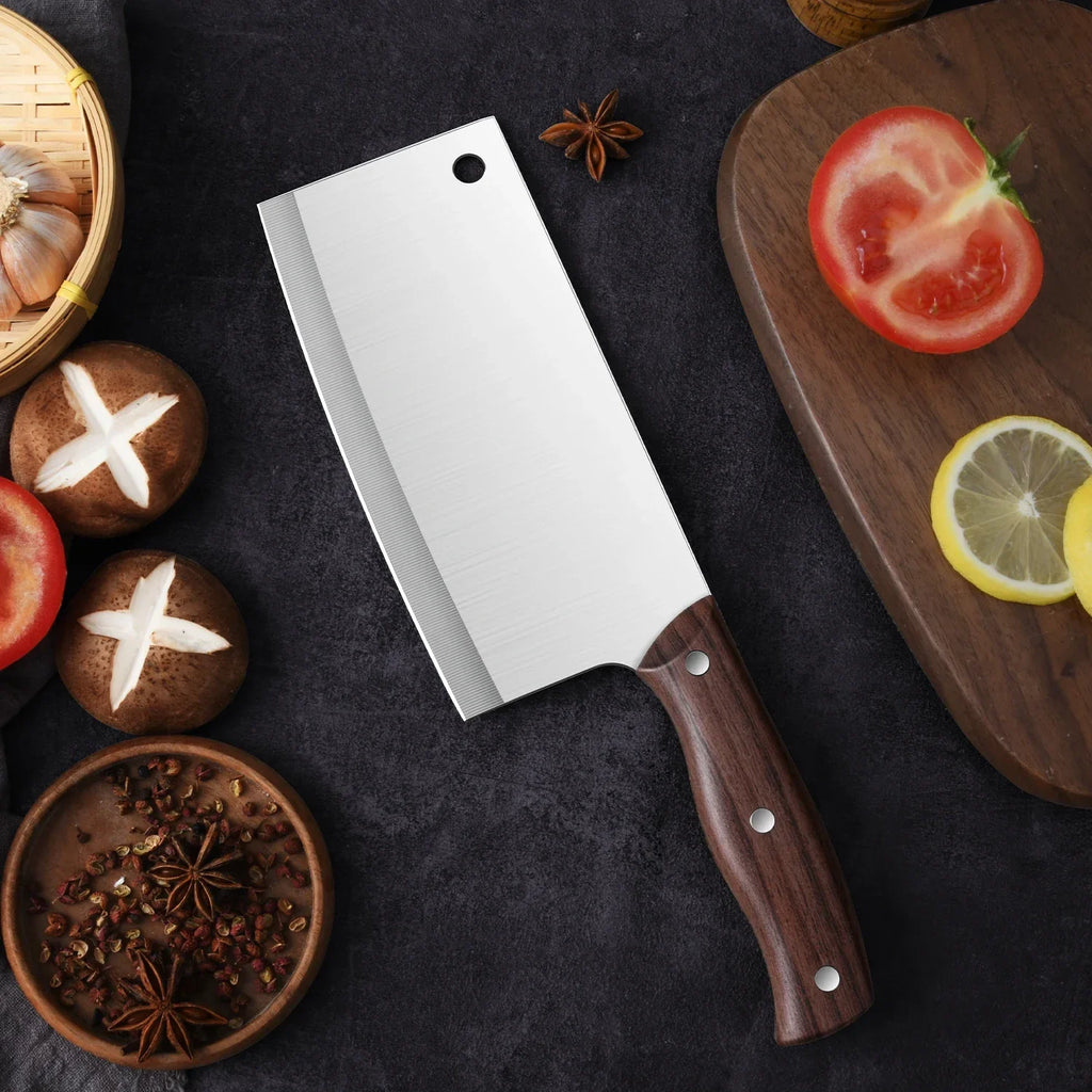Stainless Steel Kitchen Cleaver – Sharp Multipurpose Chef Knife Kitchen Cleaver Knife Axl kitchen knife