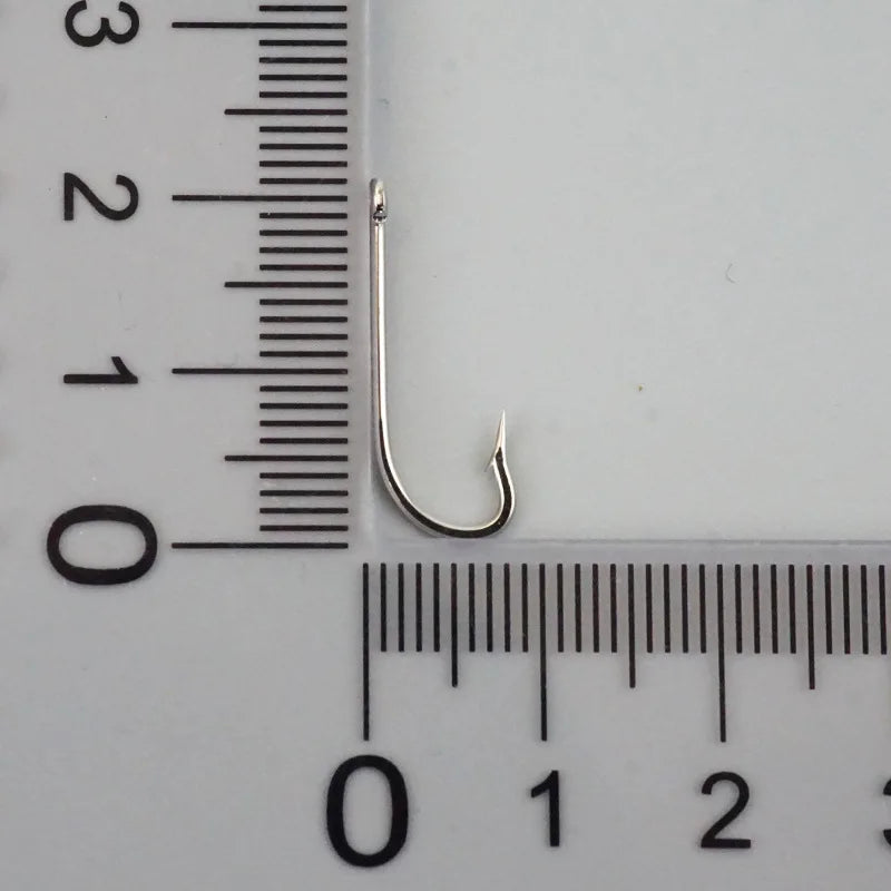 10-Pack Texas Rig Straight Shank Hooks – Wide Bend Soft Bait Fishing Hooks Axl 2number-10pcs