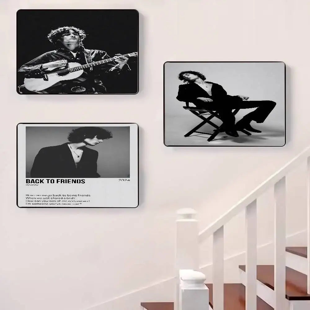 HD Singer Wall Poster – Self-Adhesive Waterproof PVC Art Print Wall Art Poster Axl