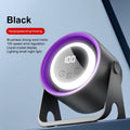 Portable Mini Desktop Fan – Touch Screen, Night Light & Battery Portable Desktop Fan Axl Black Plug-in