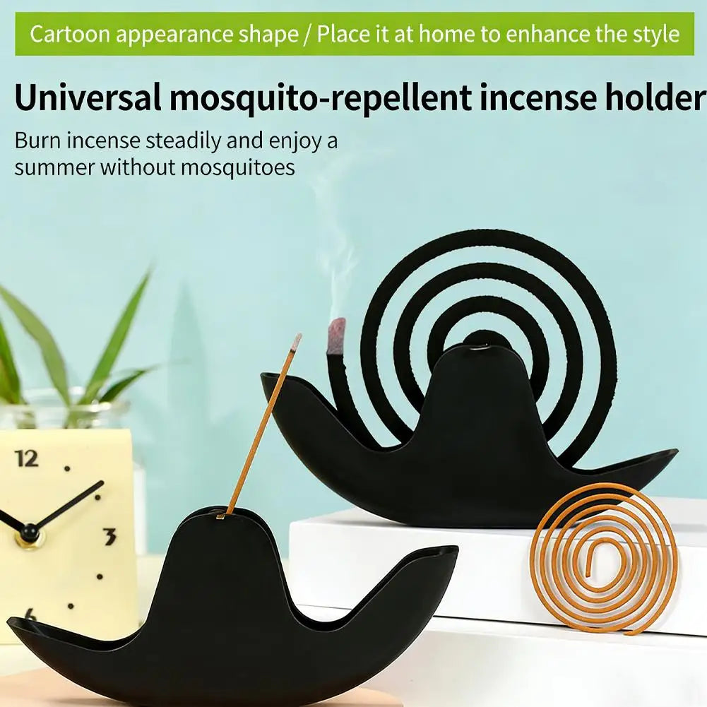 Snail Mosquito Coil Holder with Ash Catcher – Incense Burner Mosquito Coil Holder Axl
