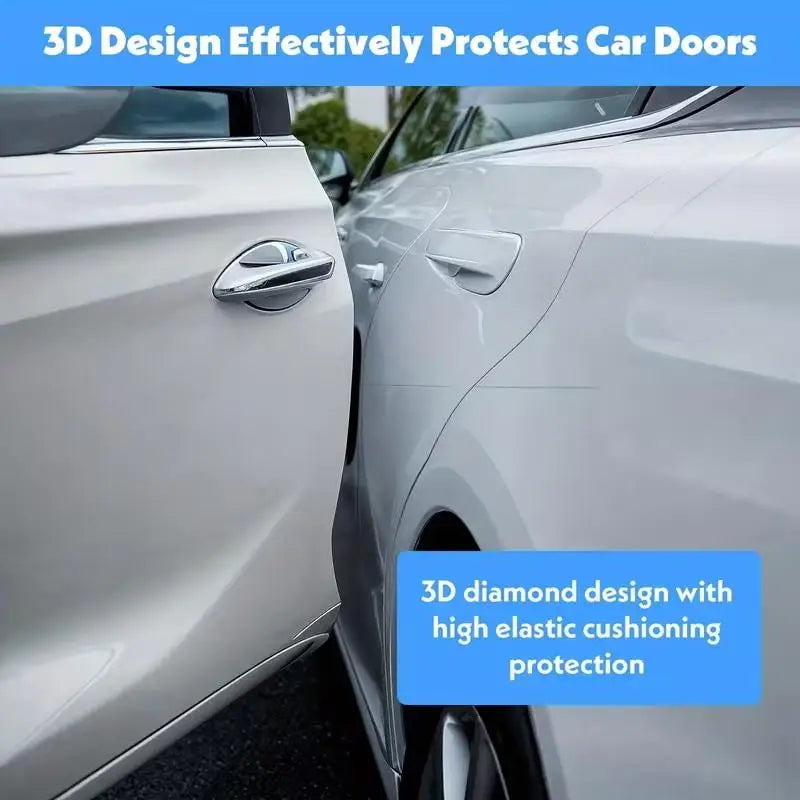 4-Pack Car Door Edge Anti-Collision Strip Bumper Protector Bumper Guard Strip Axl