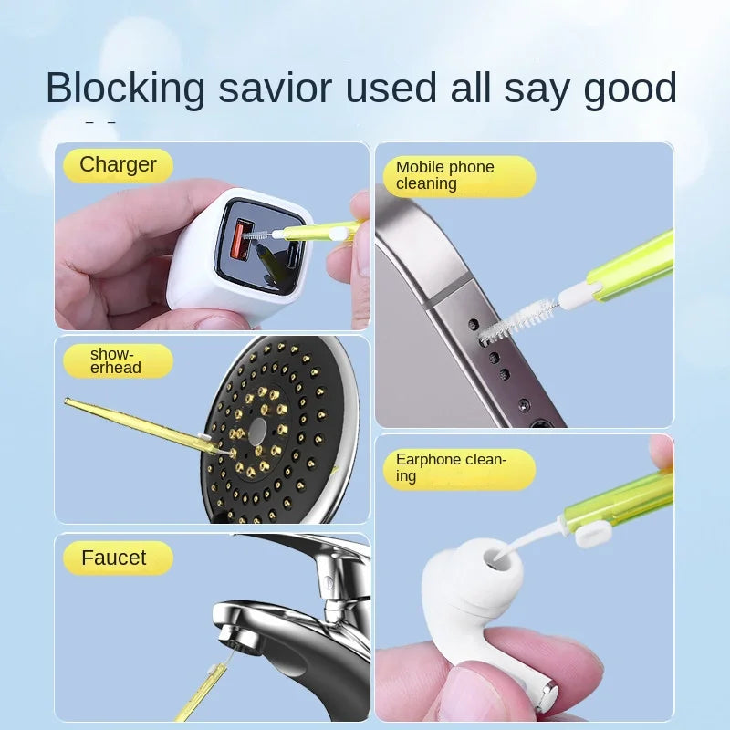 Phone Charging Port Cleaning Kit – Brush & Dust Plug for iPhone Phone Cleaning Kit Axl