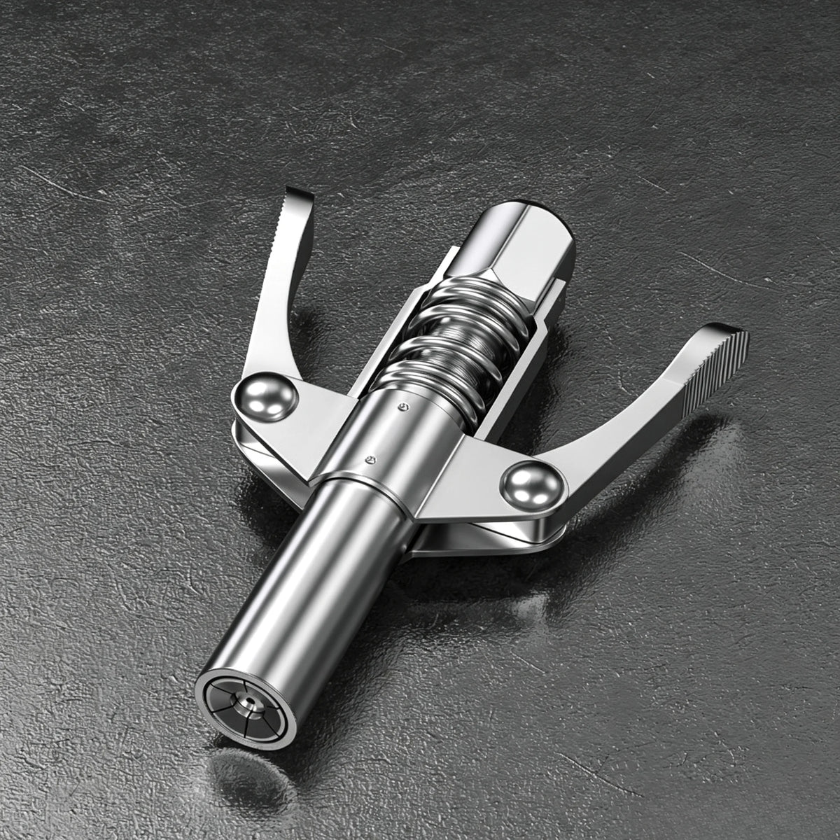 10,000 PSI Quick-Release Grease Gun Coupler 1/8 NPT Grease Gun Coupler Axl High Pressure Grease 5 14 mm