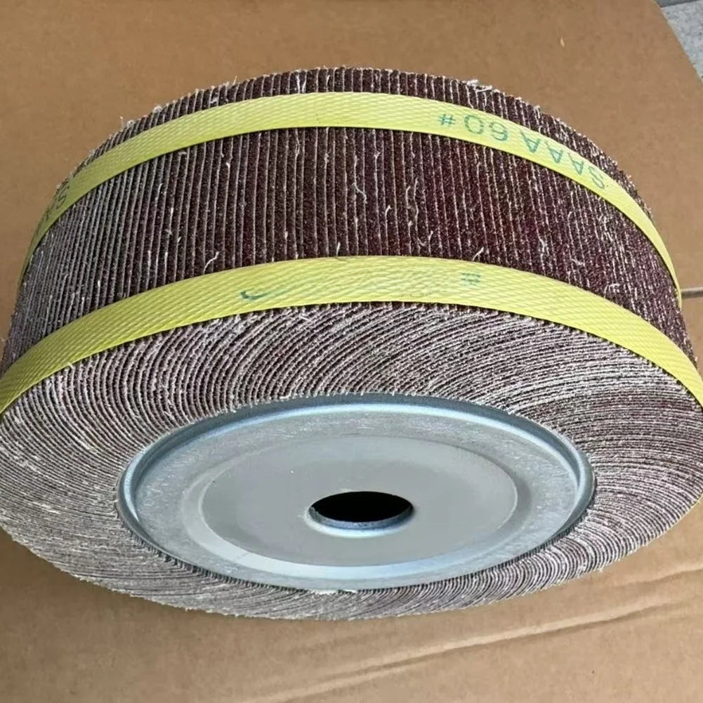 220x80x32mm Flap Disc Wheel 40-1000 Grit – Metal & Wood Grinding Abrasive Flap Disc Axl