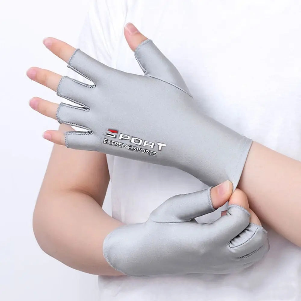 UV Protection Touchscreen Gloves – Cycling, Fishing & Outdoor UV Protective Gloves Axl