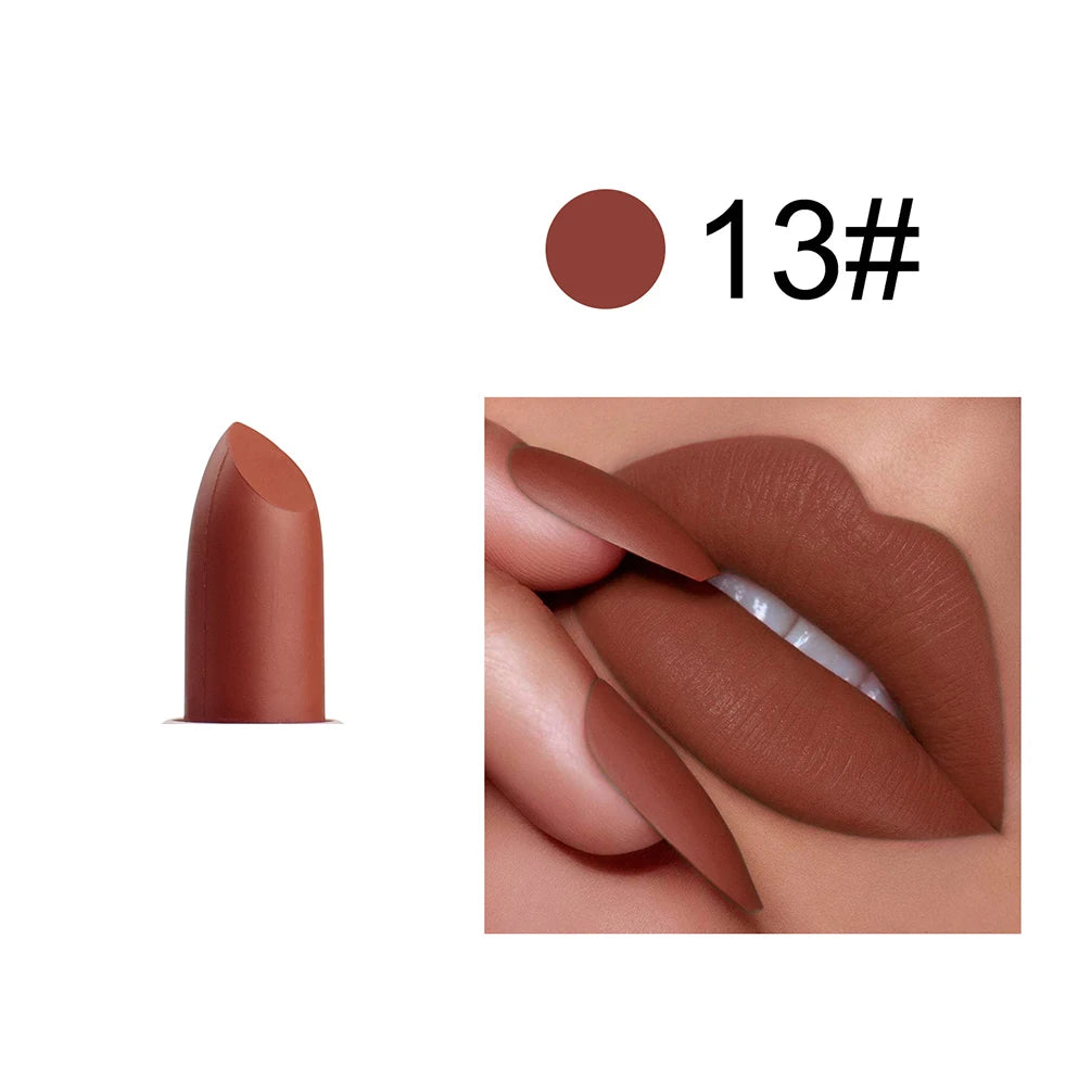 Vegan Matte Lipstick Private Label | Low MOQ Custom Brand Private Label Lipstick Axl