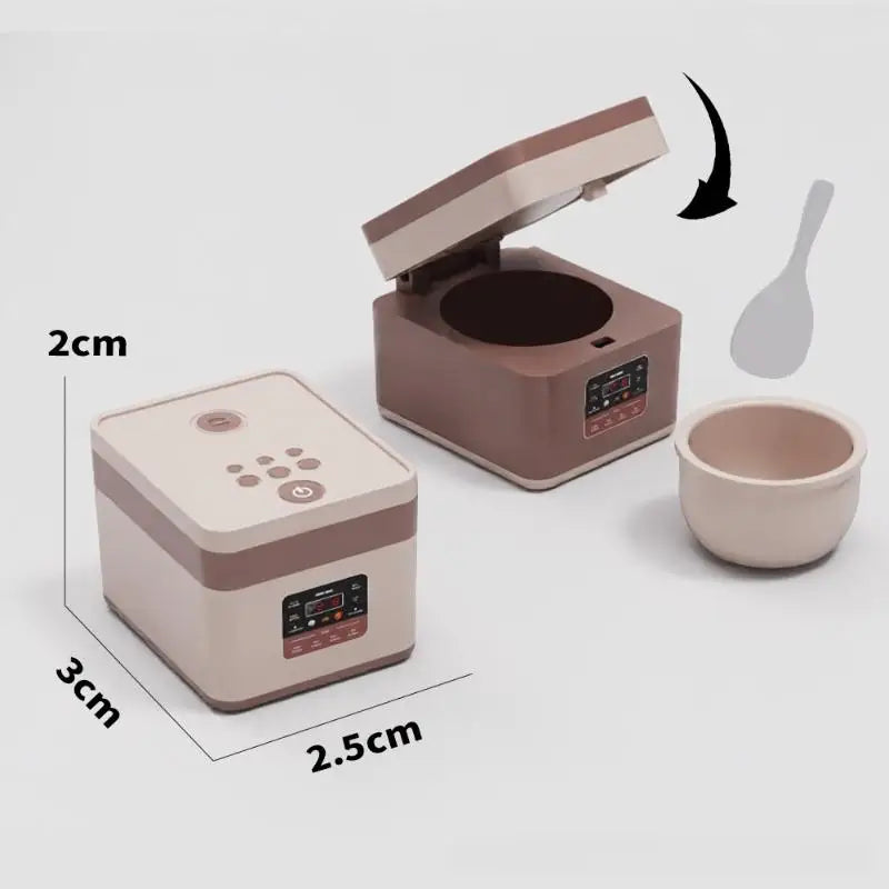 1:12 Scale Dollhouse Miniature Microwave Oven Kitchen Toy Dollhouse Accessory Axl A1