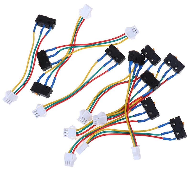 10-Pack 3-Wire Micro Switch for Gas Water Heater On/Off Micro Switch Pack Axl