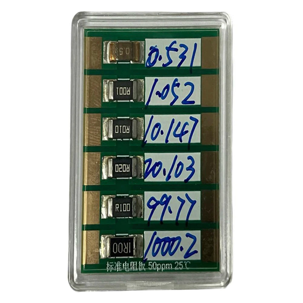 Four-Terminal Resistor Calibration Board | Ohmmeter 0.5–1000mΩ Resistance Calibration Board Axl Calibrated China Mainland