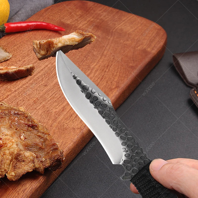 Handmade Forged Kitchen Knife – Chef, Boning & Slicing Set Kitchen Knife Set Axl