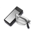 Foldable Reading Glasses with Blue Light Blocking | Lightweight Reading Glasses Axl silver 300