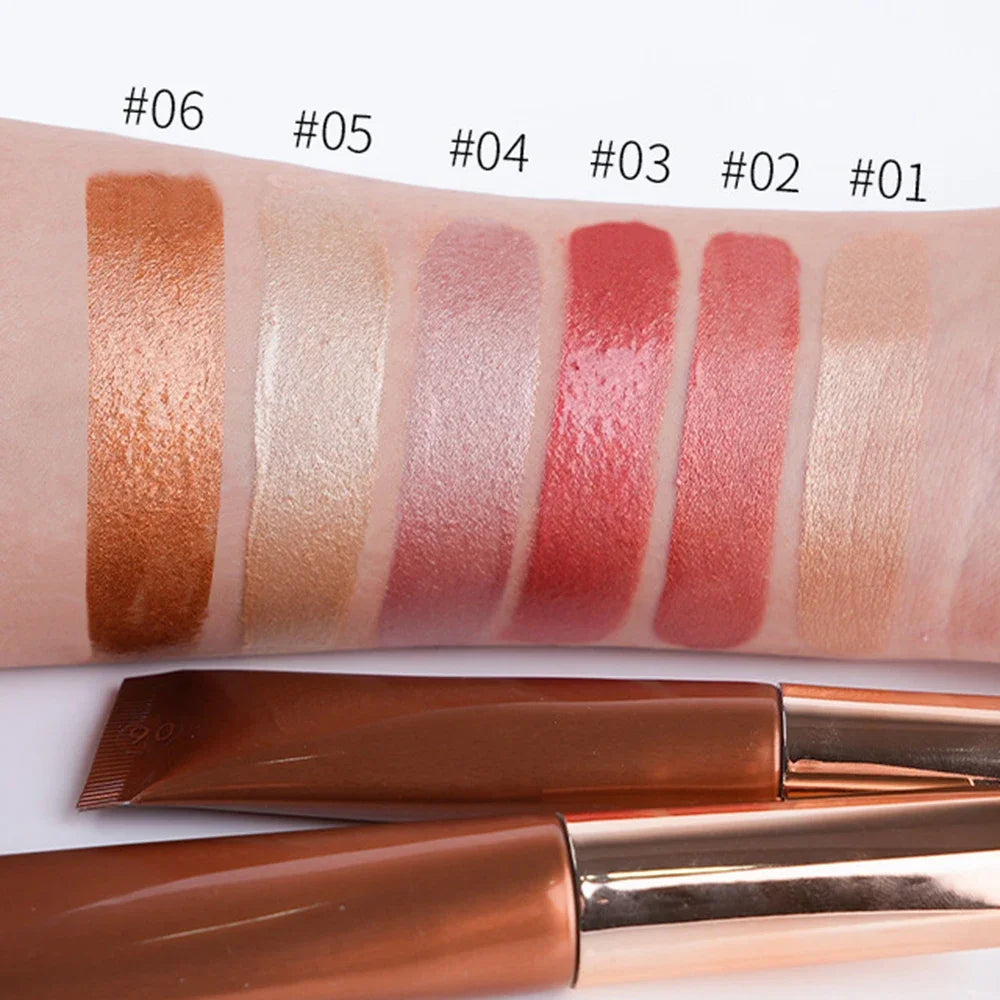 Vegan Liquid Highlighter Shimmer Bronzer – Pearlescent Glow Liquid Highlighter Axl