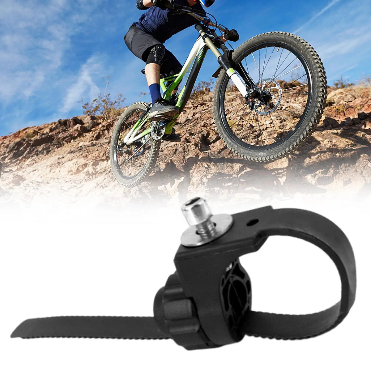 Bike Mudguard Mounting Bracket – Adjustable Fork Clamp 2Pcs Mudguard Mounting Bracket Axl