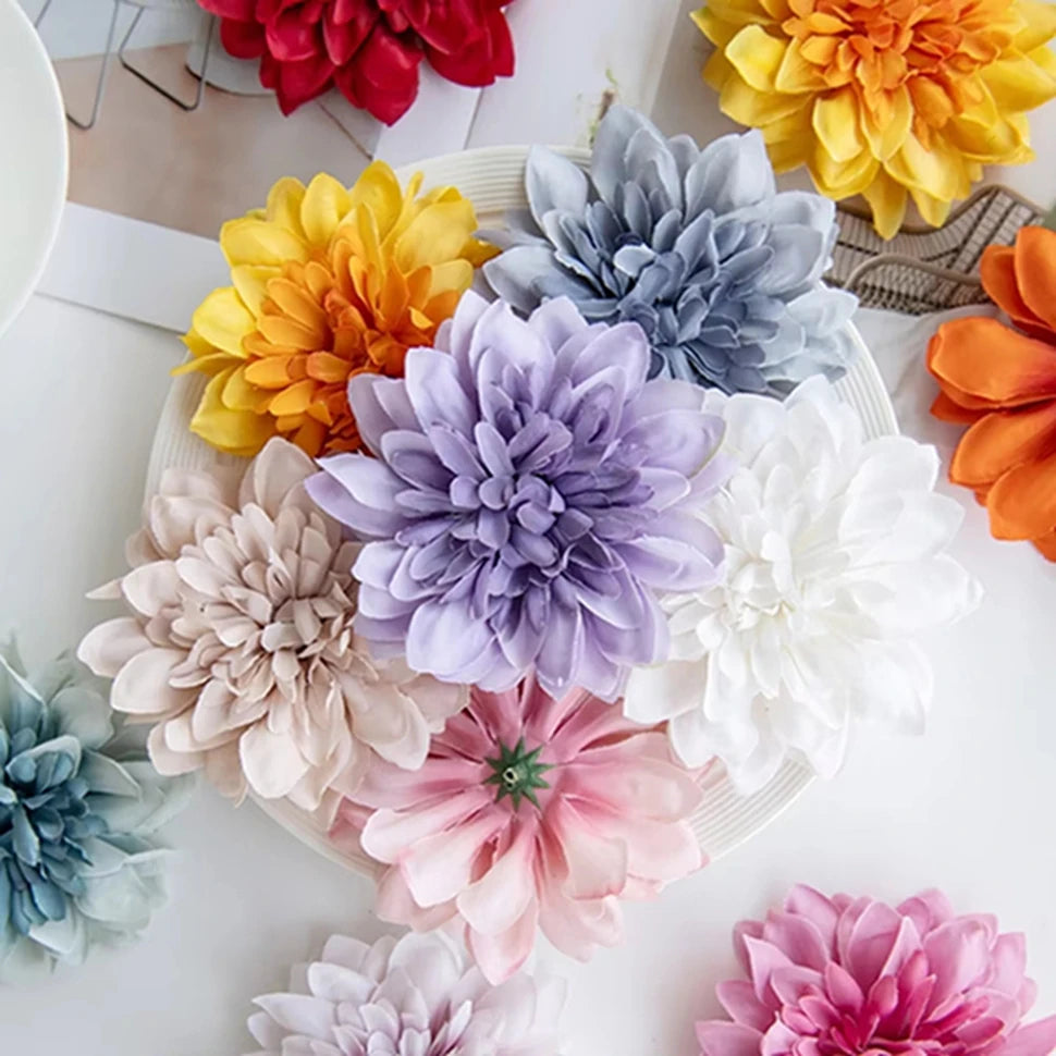 Artificial Silk Rose Heads 15/30 PCS – Wedding & Home Decor Artificial Silk Flowers Axl