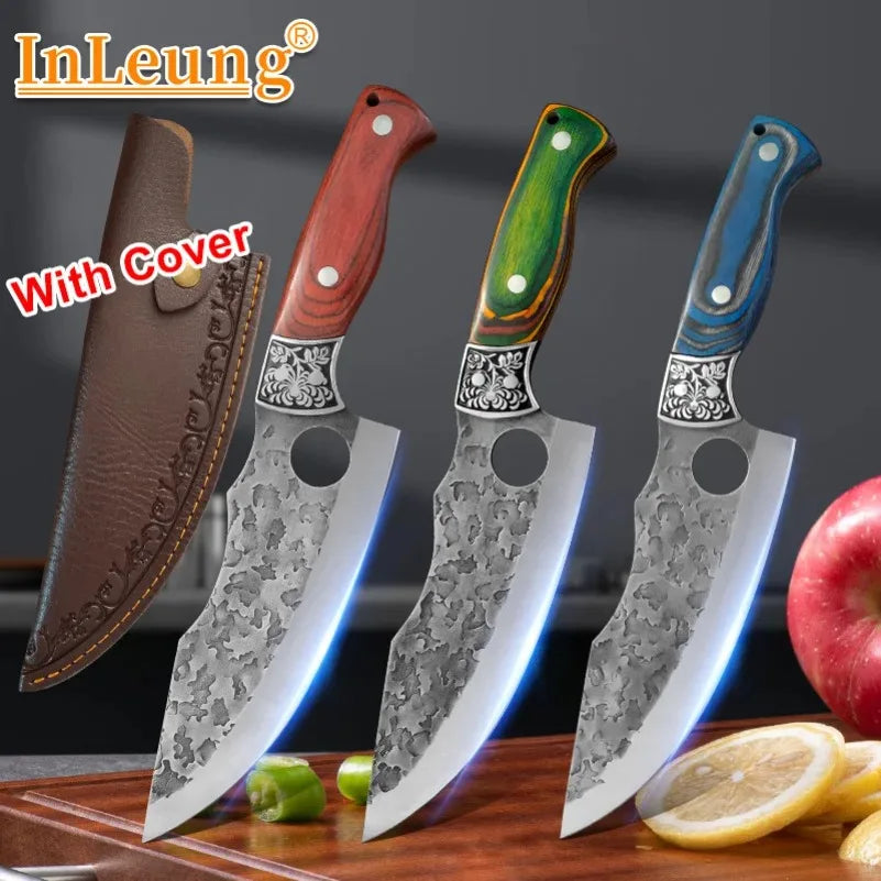 InLeung Forged Kitchen Knife – Cleaver, Boning & Fillet Blade Forged Kitchen Knife Axl