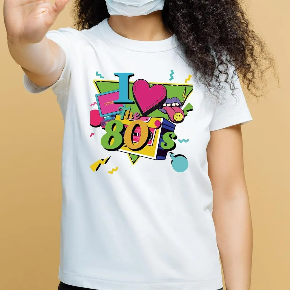 4-Pack 80s 90s Retro Iron-On Heat Transfer Stickers | DIY Tee Iron-On Transfer Patch Axl