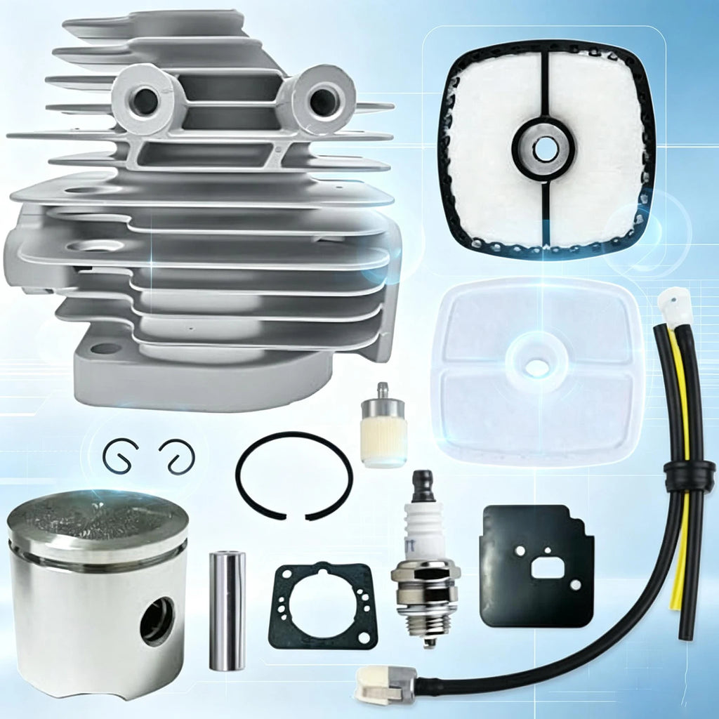 Cylinder Piston Kit for Echo PAS-225 GT-225 SRM-225 | A130002100 Engine Cylinder Kit Axl