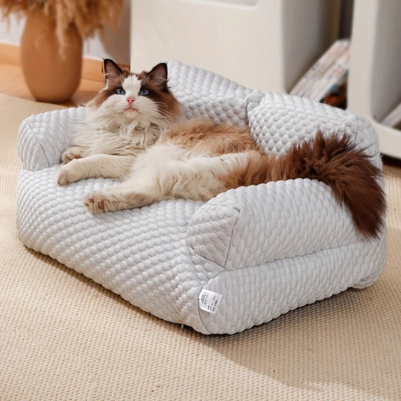 KEMORELA Washable All-Season Pet Sofa Bed – Dogs & Cats Pet Sofa Bed Axl