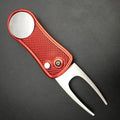 Stainless Steel Golf Divot Repair Tool – Folding Ball Fork Golf Divot Tool Axl 1