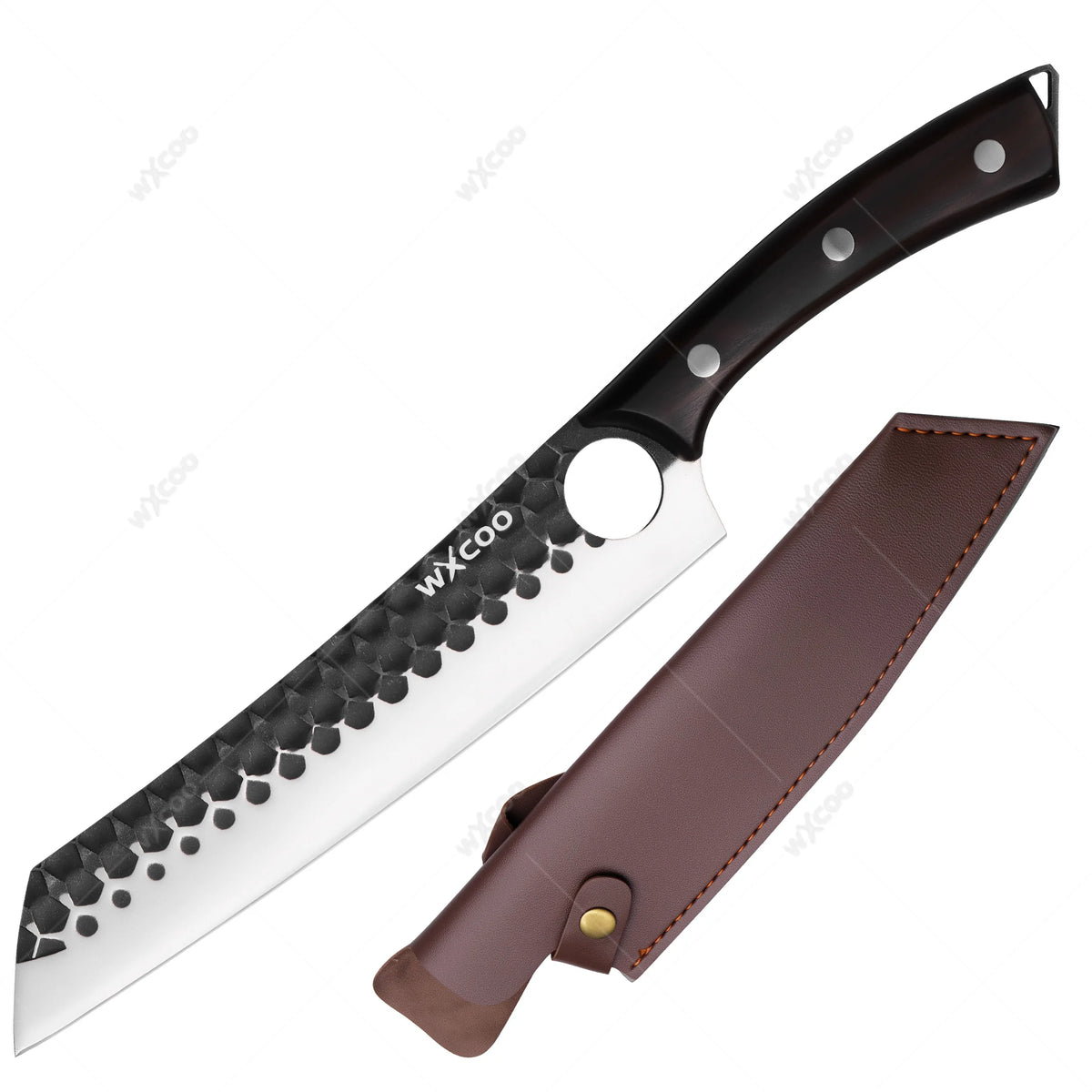WXCOO Stainless Steel Chef Knife with Wood Handle | Kitchen Kitchen Chef Knife Axl Knife-A