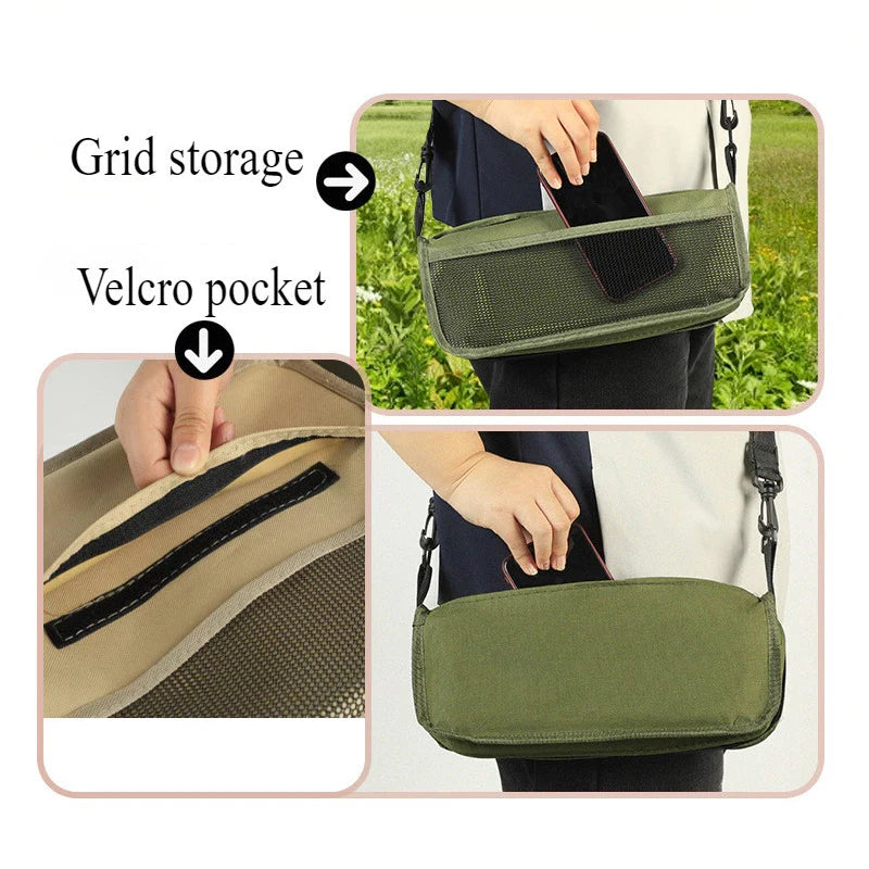 Foldable Backpack Stool – Portable Lightweight Folding Chair Portable Folding Stool Axl