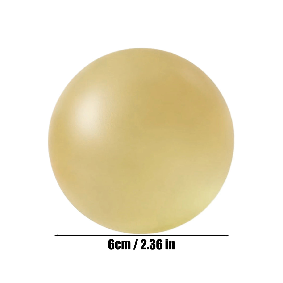 Slow Rebound Squeeze Fidget Ball – Soft Sensory Toy Fidget Squeeze Ball Axl Yellow