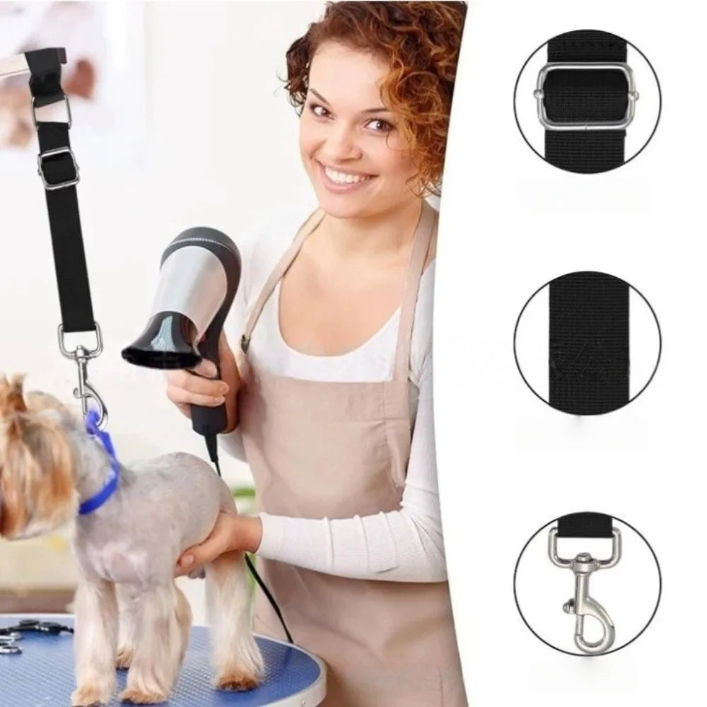 Adjustable Dog Grooming Loop Nylon Extension Strap Dog Grooming Strap Axl