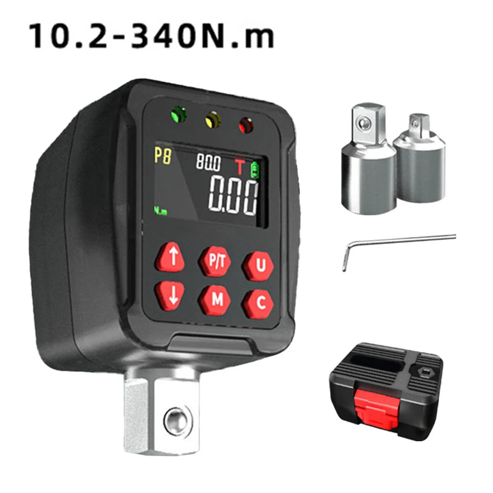 1/2" Digital Torque Wrench Adapter | LCD | 0.9–340Nm ±1% Digital Torque Adapter Axl 1-2 340N China Mainland