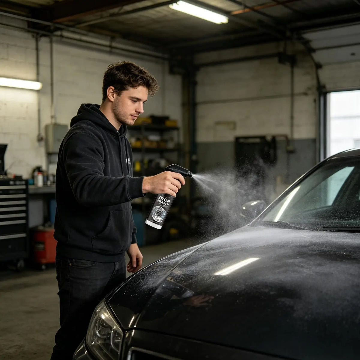 120ml Car Wheel Iron Remover Spray – Alloy Rims & Brakes Wheel Iron Remover Axl