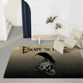 Escape the Fate Flannel Floor Mat – Non-Slip Soft Indoor Rug Flannel Floor Mat Axl White1 40x60cm