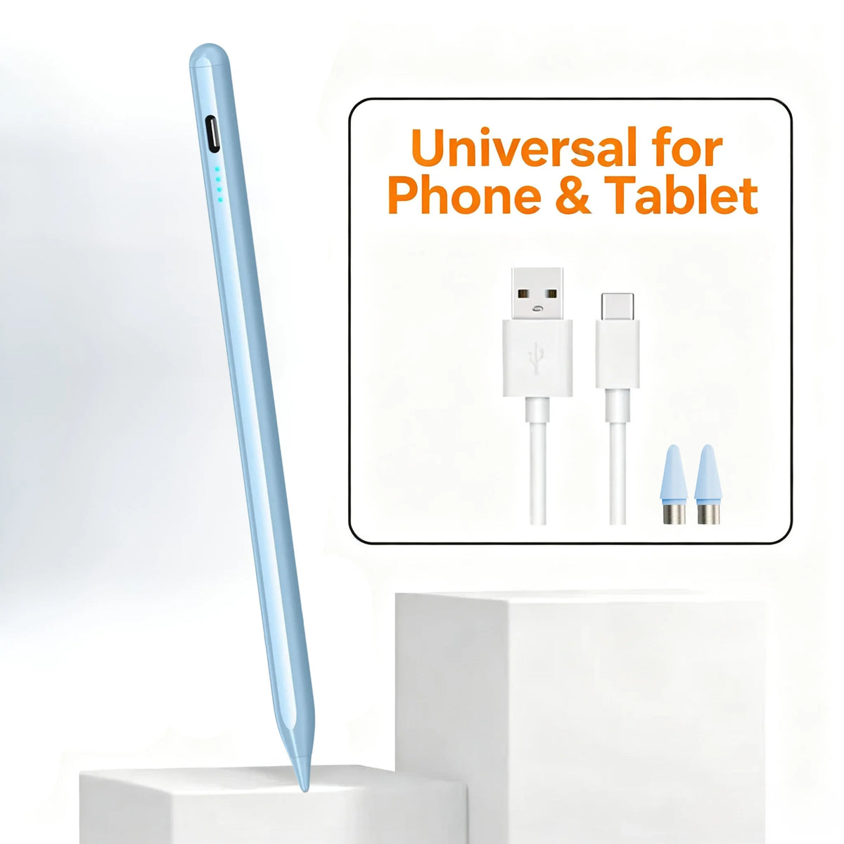 Universal Stylus Pen – Android, iOS & Windows Tablets Touchscreen Stylus Pen Axl ZP4-blue