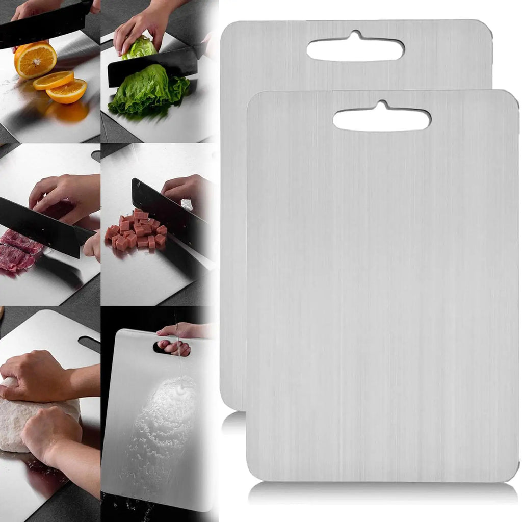 Titanium Cutting Board – Double-Sided Food Grade Chopping Mat Cutting Board Axl