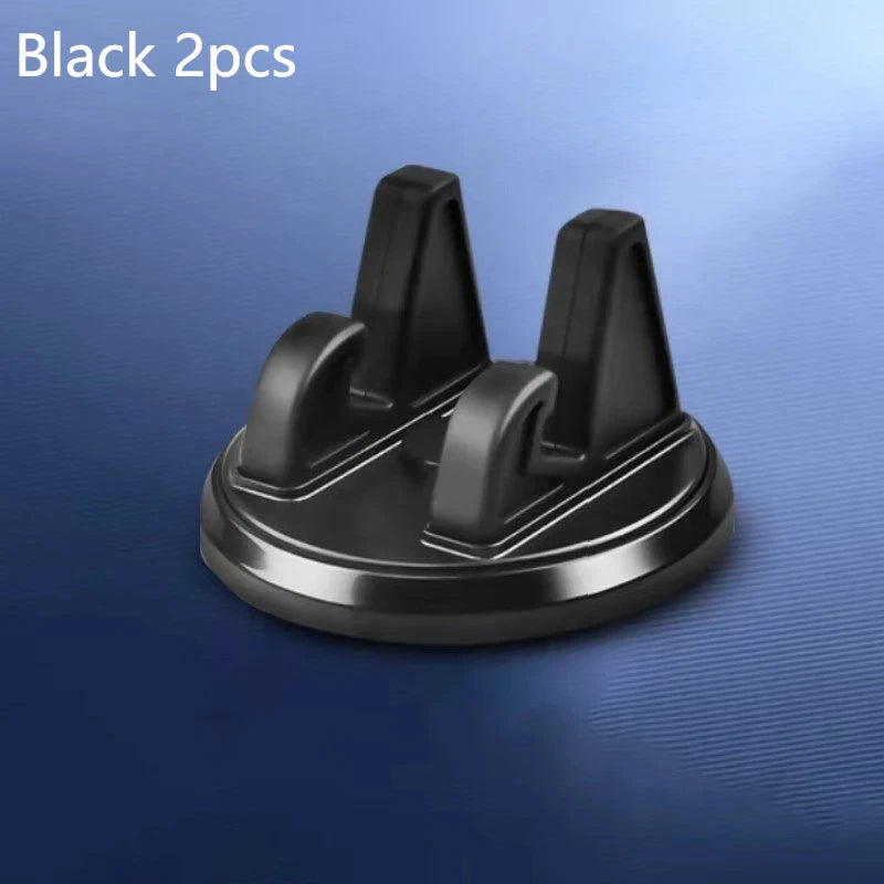 Universal 360° Rotating Car Dashboard Phone Mount | Anti-Slip Car Phone Mount Axl Black 2pcs