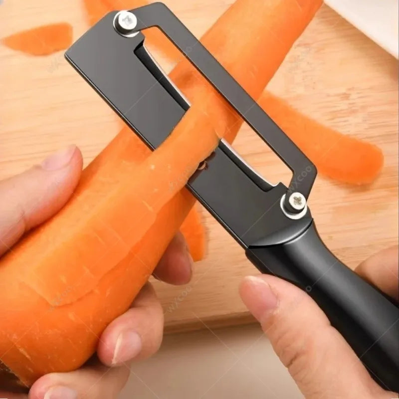 WXCOO All-Steel Fruit & Vegetable Peeler | Kitchen Peeling Tool Vegetable Peeler Axl