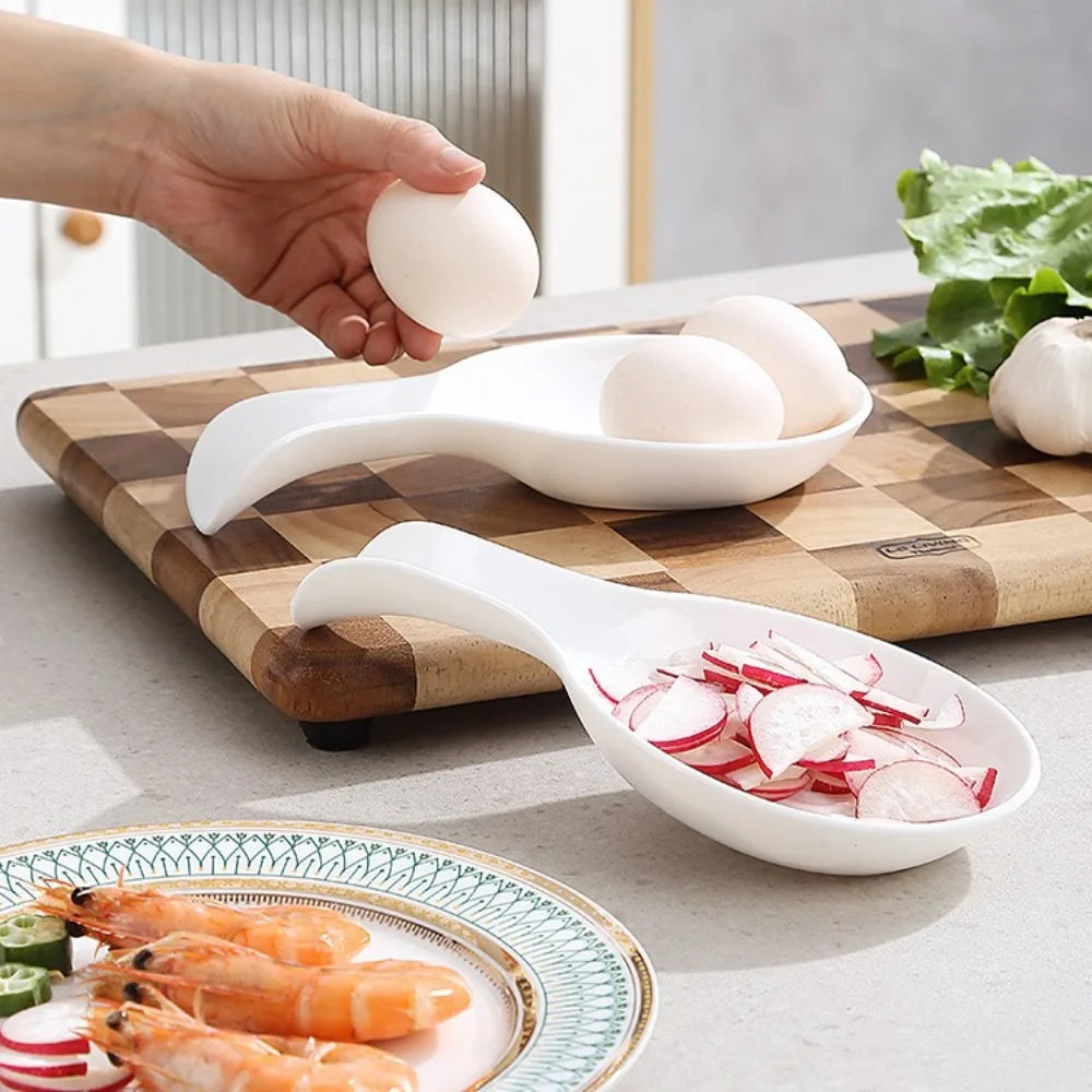 Colorful PP Spoon Rest – Heat-Resistant Kitchen Spoon Holder Kitchen Spoon Rest Axl