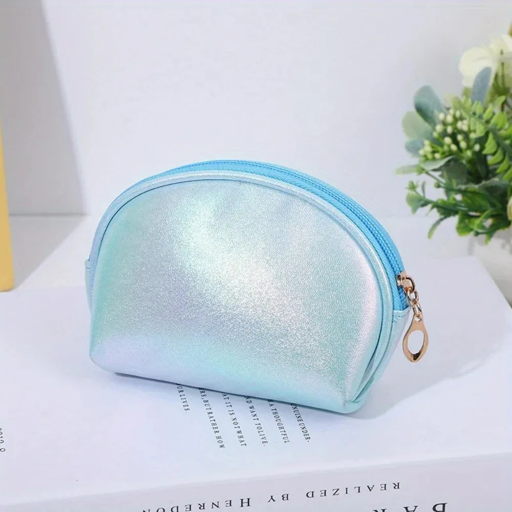 Mini Shiny Lipstick Case & Makeup Pouch with Keychain Lipstick Makeup Pouch Axl