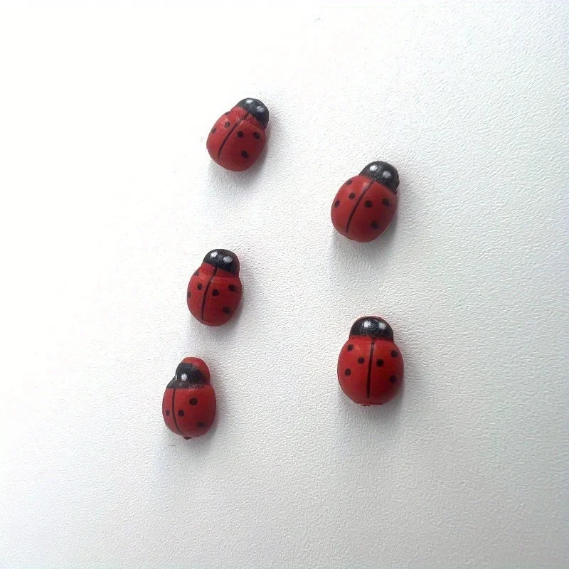Mini Ladybug Stickers – Self-Adhesive DIY Craft Decorations Decorative Stickers Axl