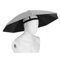 Foldable Hands-Free Umbrella Hat – Windproof Sun & Rain Cap Umbrella Hat Axl Gray Iron 8K