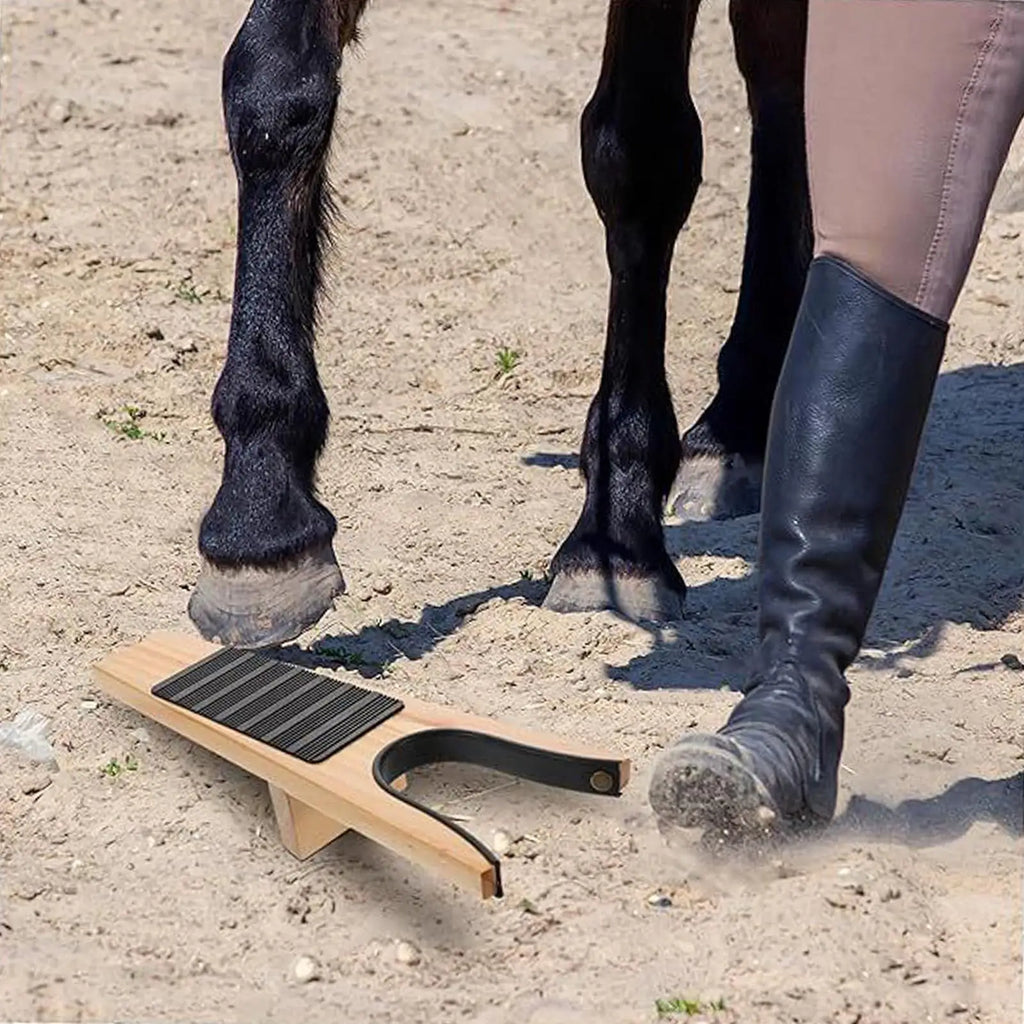 Wooden Boot Jack – No-Bend Cowboy & Work Boot Remover Boot Jack Tool Axl