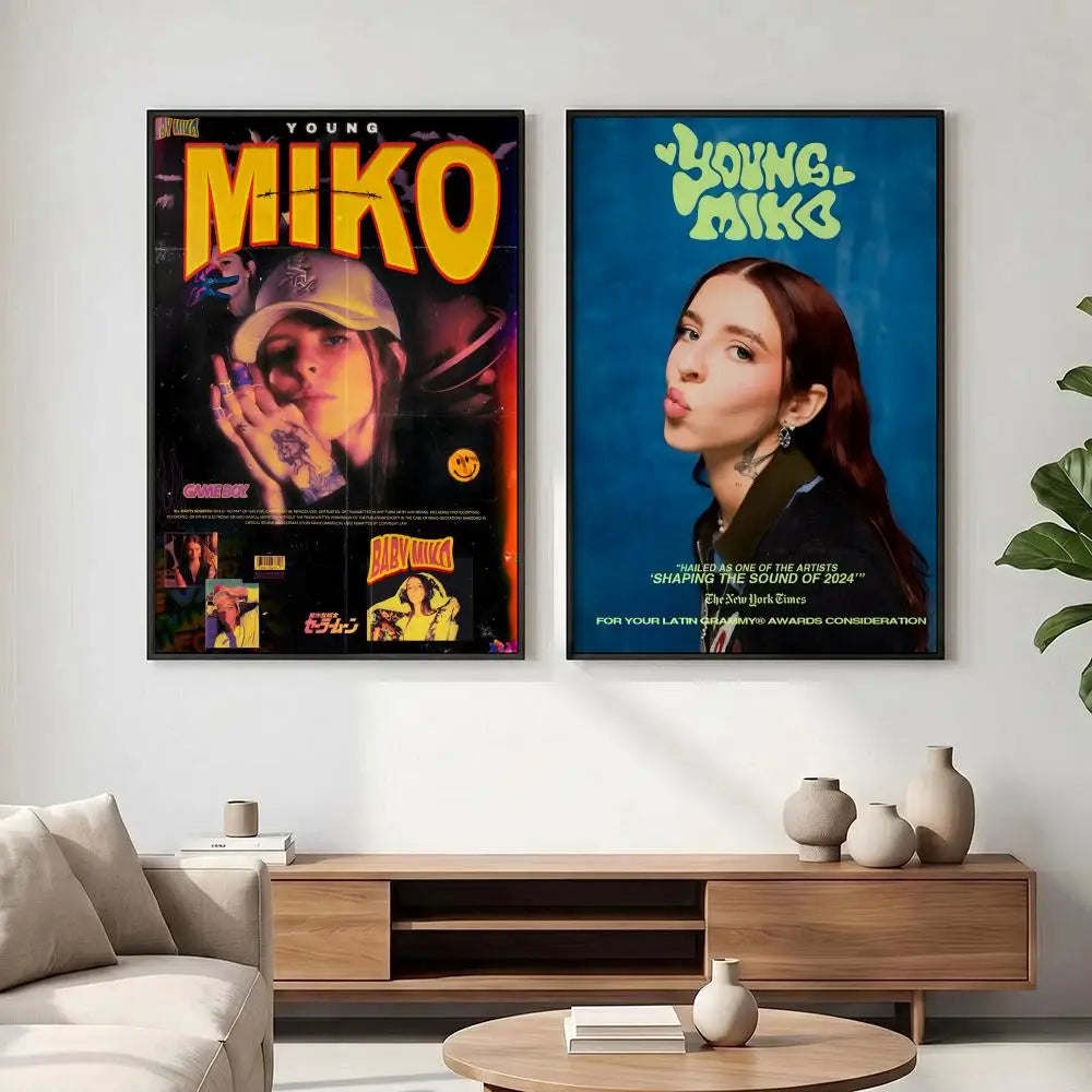 Y-Young M-Miko HD Poster – Aesthetic Wall Art Home Decor Wall Art Poster Axl