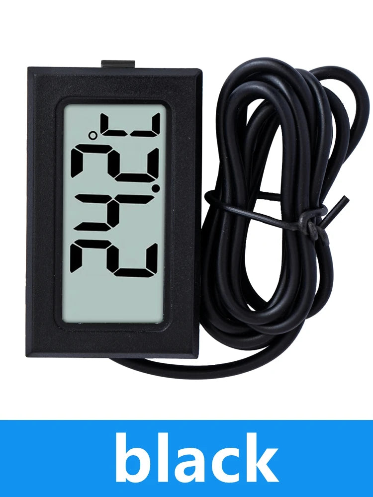 Mini LCD Digital Thermometer Hygrometer – Indoor Humidity Meter Thermometer Hygrometer Axl black