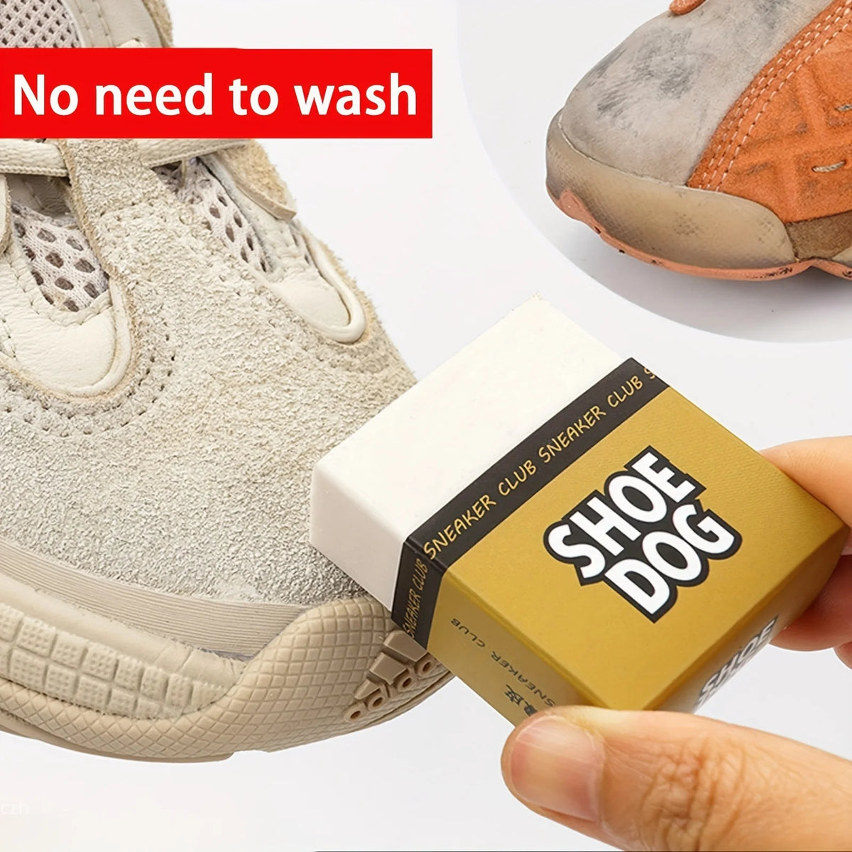 Rubber Shoe Cleaning Eraser – Suede & Sneaker Stain Remover Shoe Cleaning Eraser Axl