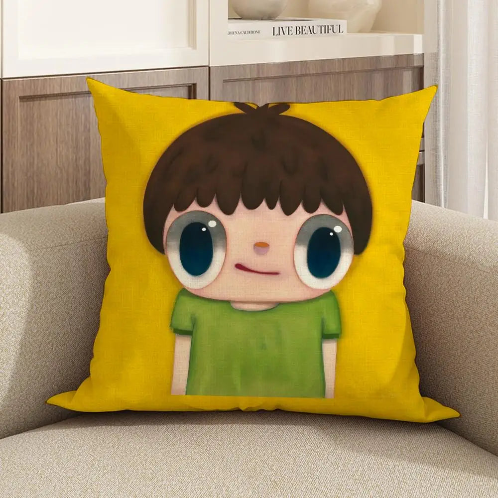 Javier Calleja Linen Cushion Cover | Sofa & Bedroom Décor Decorative Cushion Cover Axl