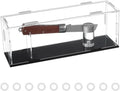 Clear Acrylic Knife Display Case with Black Base | 11x3x4 In Acrylic Display Case Axl AECH04-16533