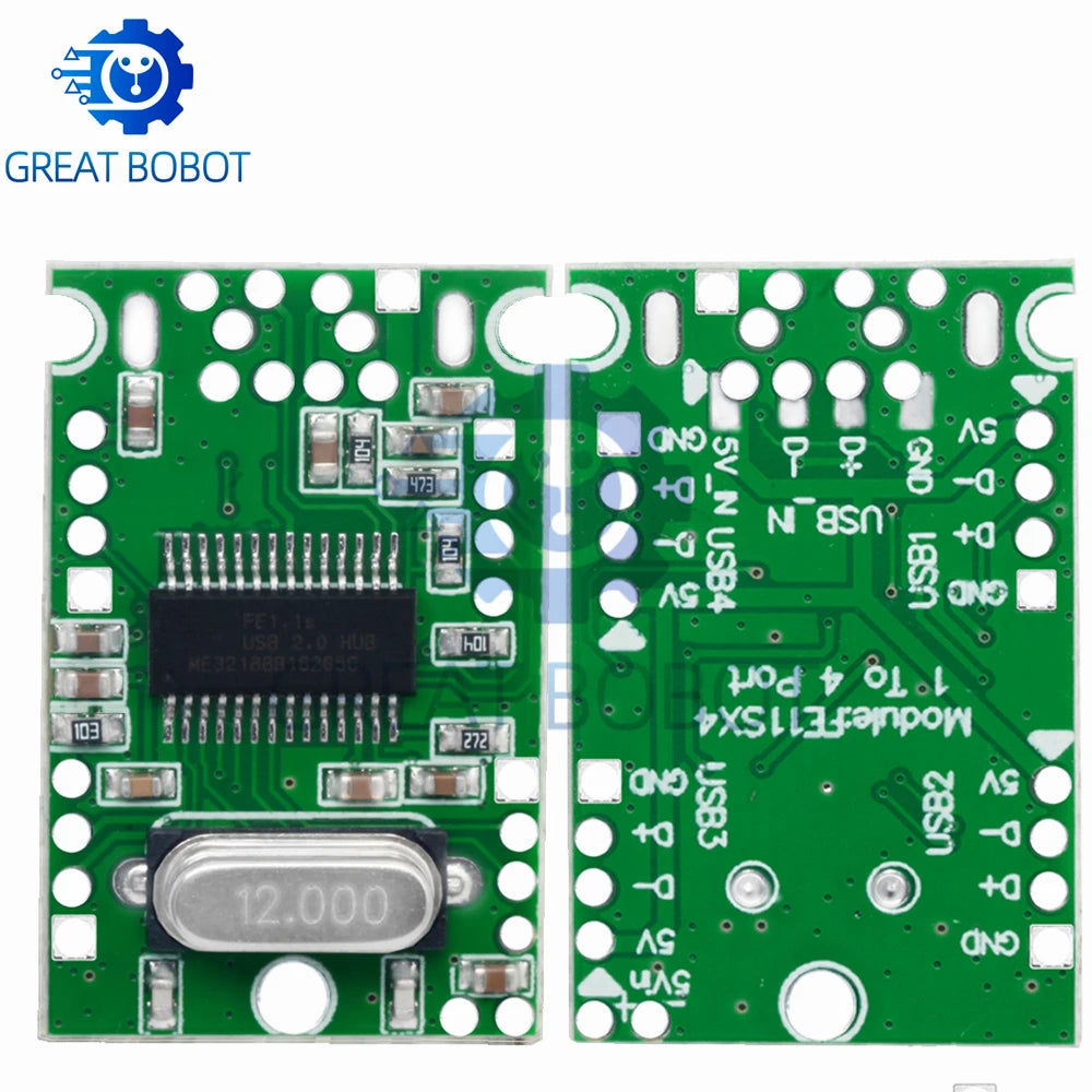 USB 2.0 Hub Module – 1-to-4 Port Expansion Adapter Board USB Hub Module Axl