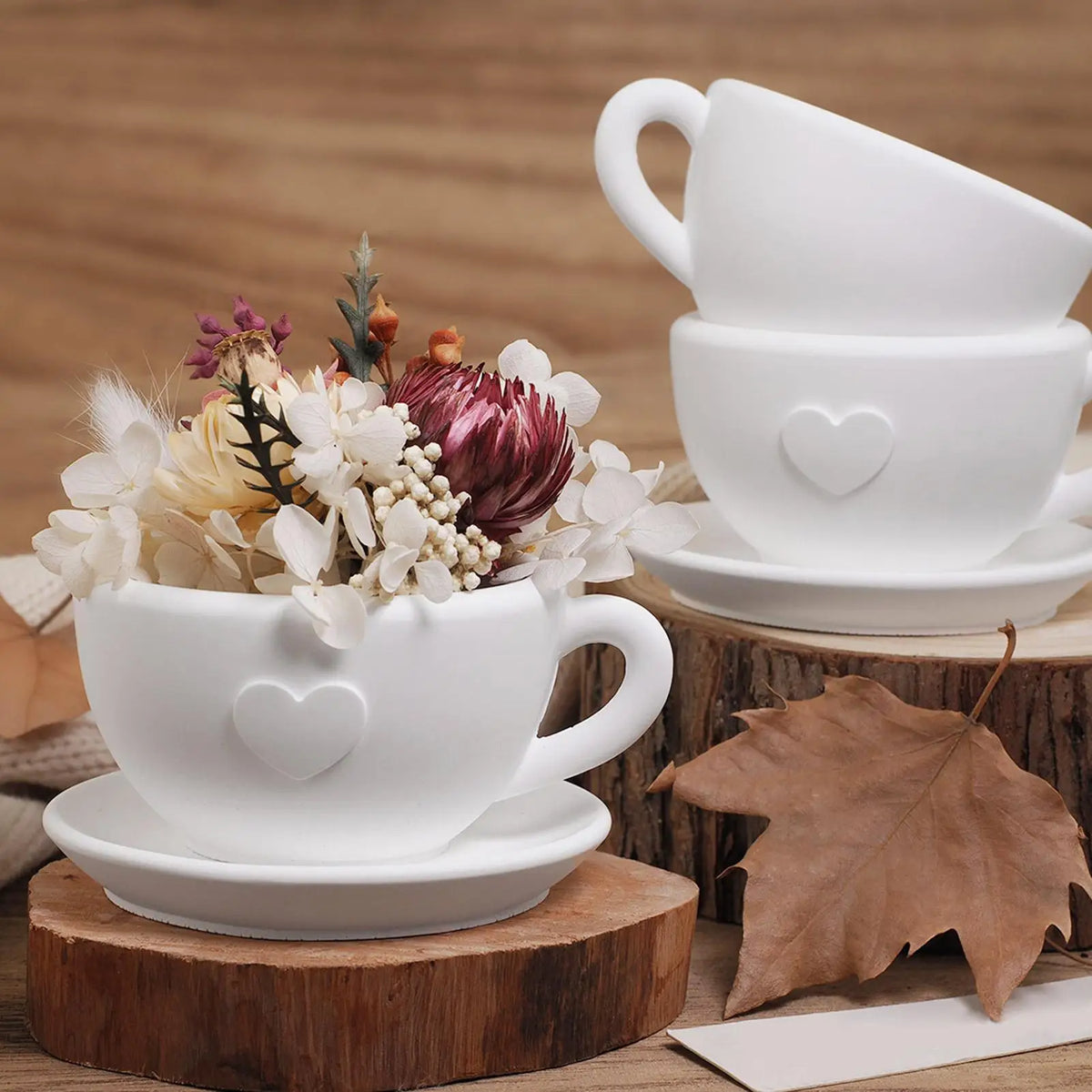 Tea Cup Silicone Candle Mold – DIY Resin Soap & Plaster Kit Silicone Craft Mold Axl