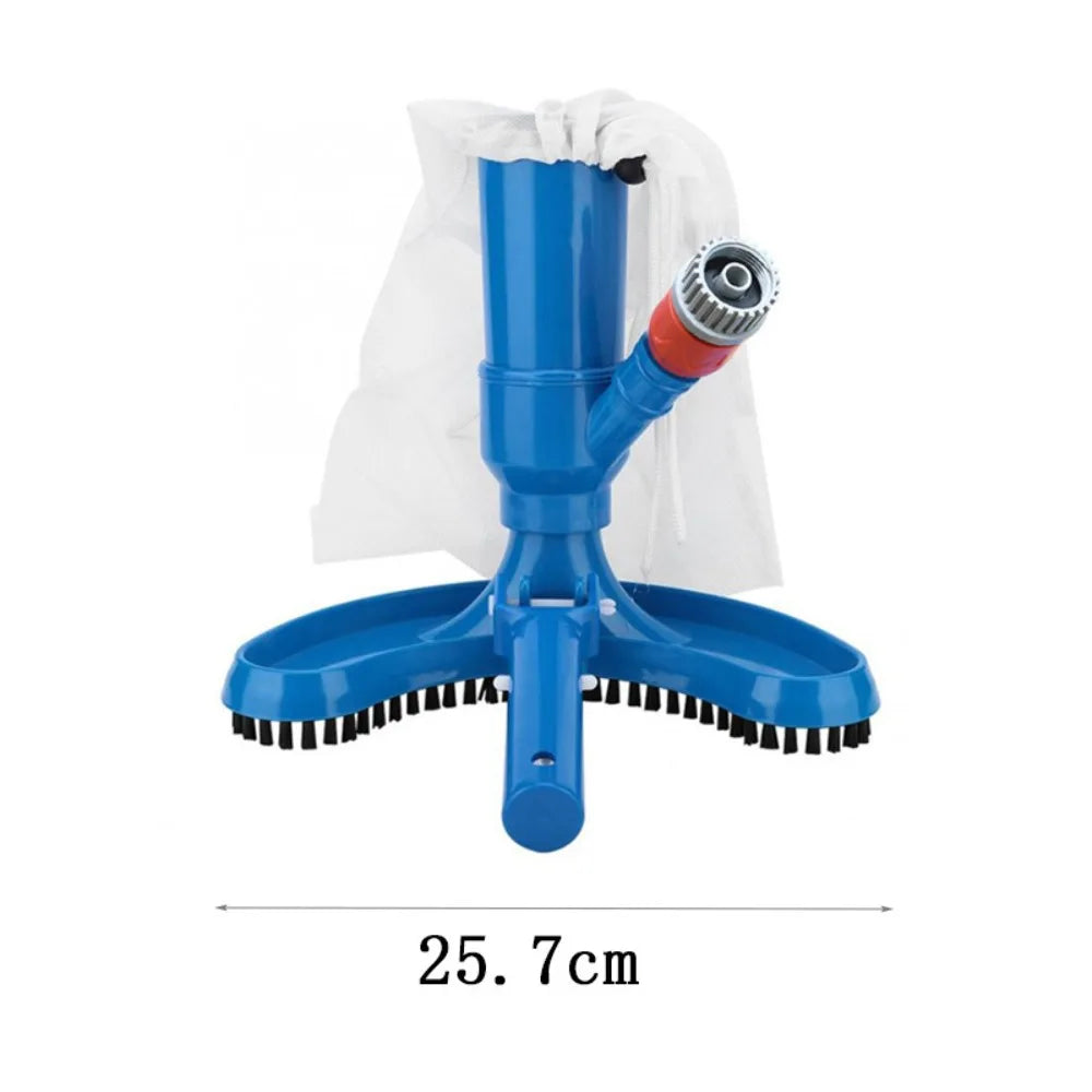 Handheld Pool Vacuum with Telescopic Pole & W-Brush | 70" Pool Vacuum Cleaner Axl