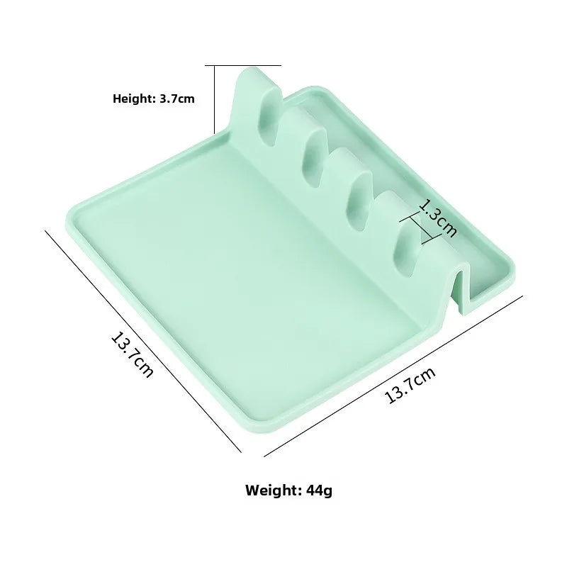 Silicone Kitchen Mat – Dish Rack, Drip Mat & Spoon Rest Silicone Kitchen Mat Axl