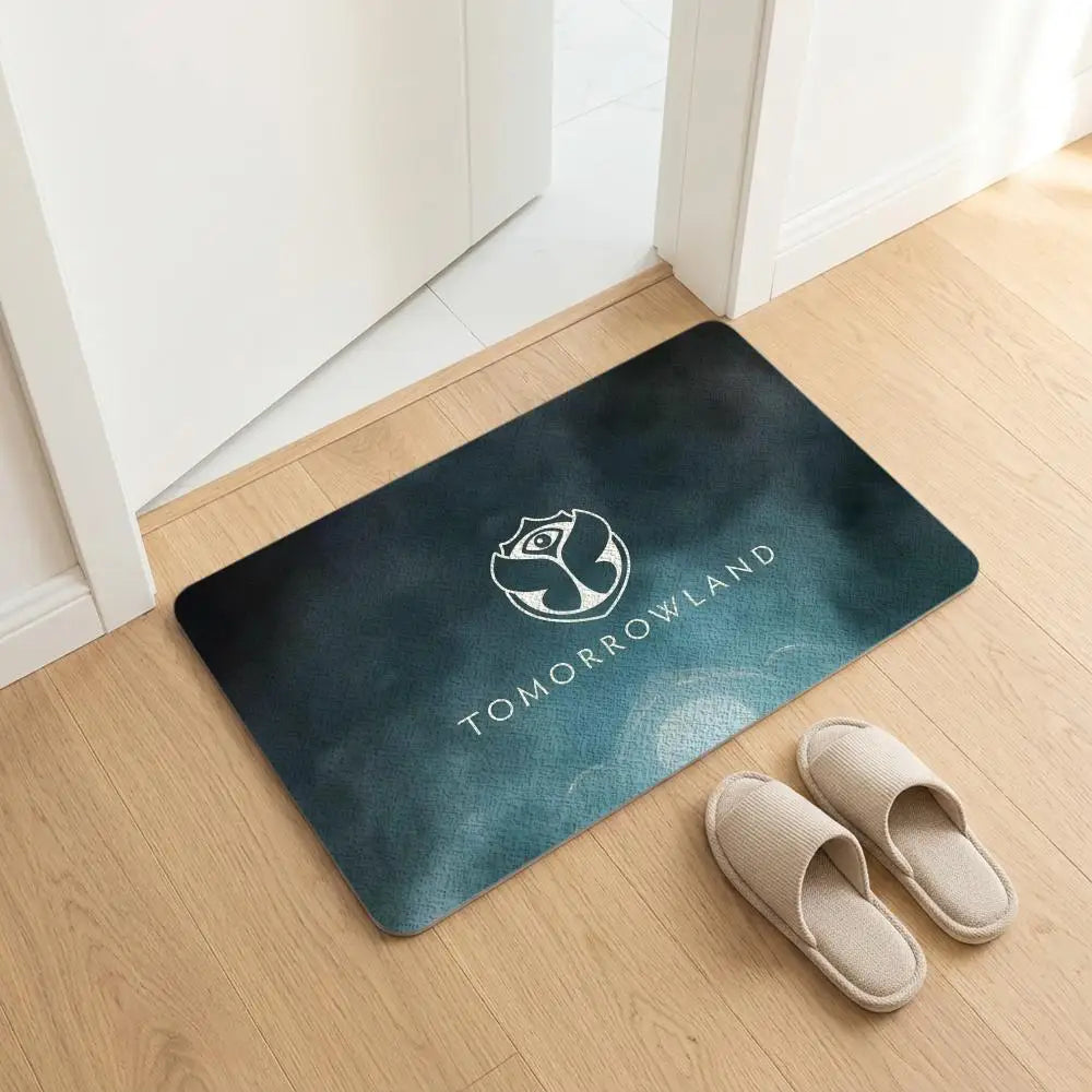 Diatomite Bath Mat – Quick Dry, Anti-Slip Music Festival Design Diatomite Bath Mat Axl White2 30x45cm